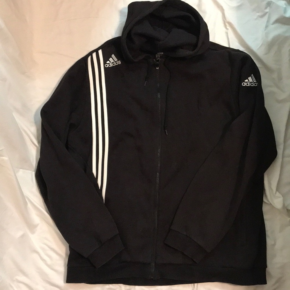 Adidas zip up hoodie